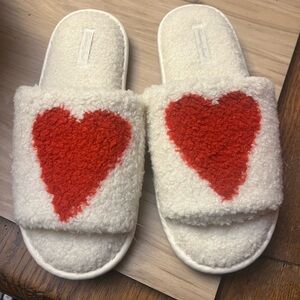 Victoria’s Secret cozy heart size medium slippers!